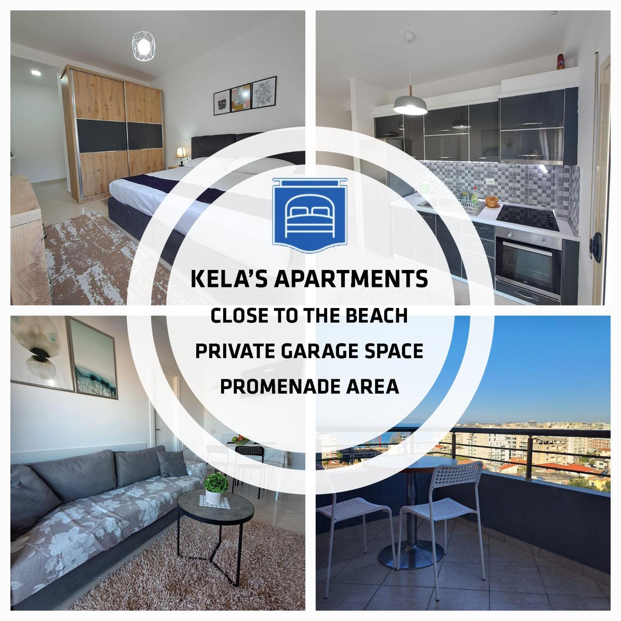Vlorë Seaview Gateway 2 Bedrooms Apartment & Garage מראה חיצוני תמונה